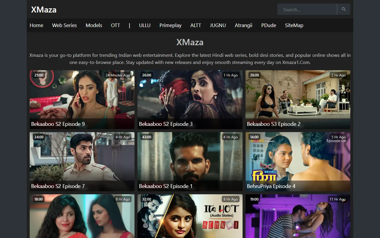 Screenshot of Xmaza1 Review